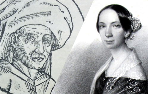 Portraits of Josquin and Emilie Mayer