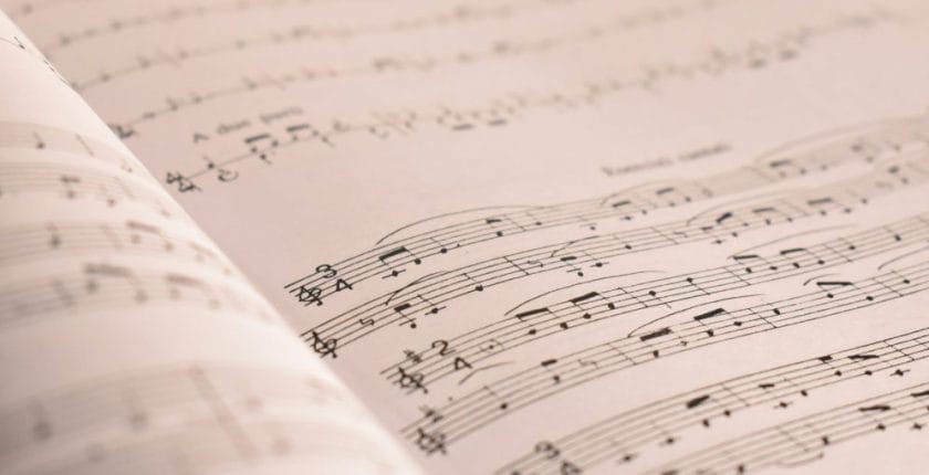 sheet music