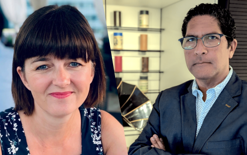 Emily Abrams Ansari and Alejandro Madrid