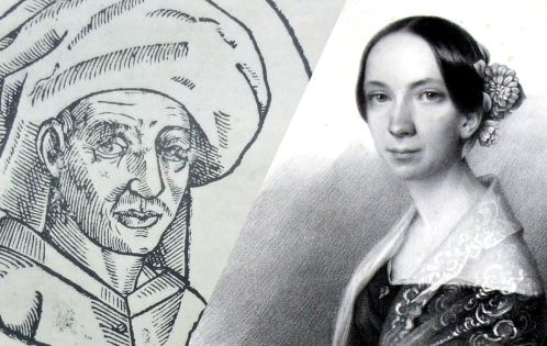 Portraits of Josquin and Emilie Mayer