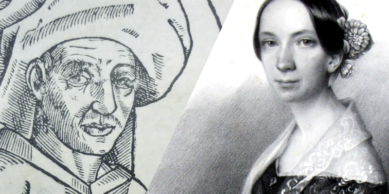 Portraits of Josquin and Emilie Mayer