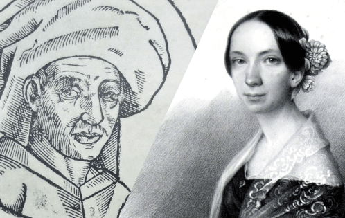 Portraits of Josquin and Emilie Mayer